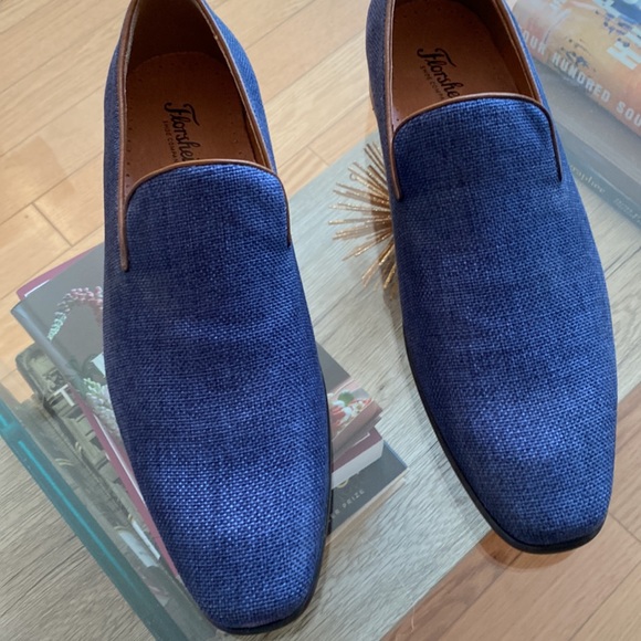 Florsheim Postino Plain Toe Linen Slip On - Picture 7 of 9